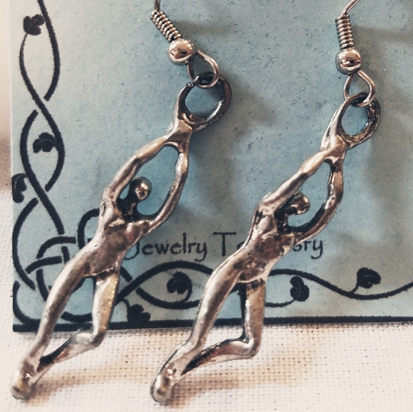 Dancing Person Earrings - Picture 1 of 1